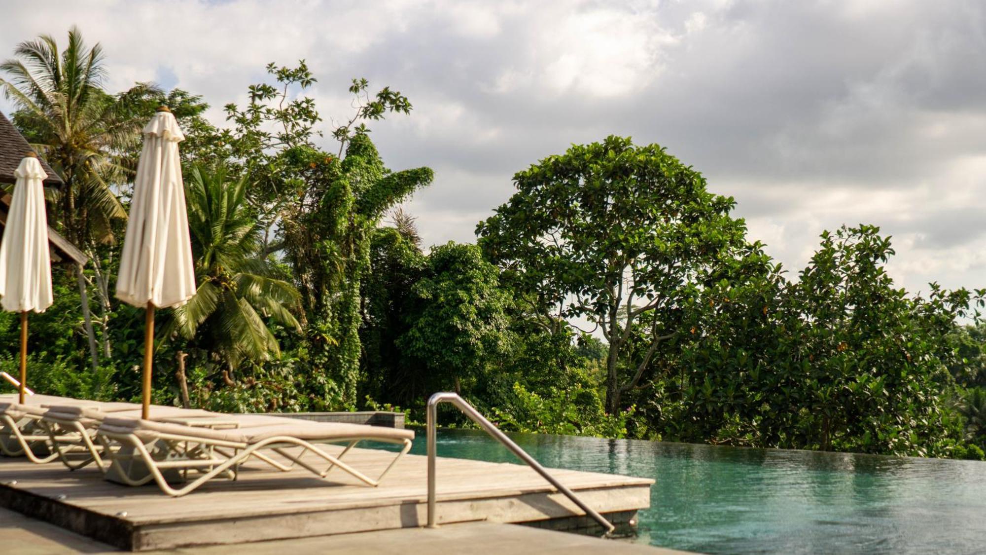 فندق Tejaprana Bisma - Chse Certified أوبود المظهر الخارجي الصورة The swimming pool at the resort